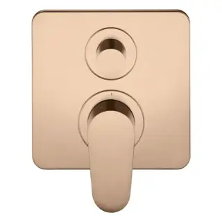 Axor Citterio M Смеситель для ванны, встраиваемый, с переключателем потоков, цвет: красное золото