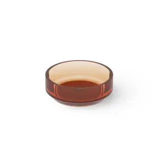 Dea Design Washbasins Раковина 43х43х15см., накладная, без отв., Glasstech, прозрачная смола, цвет: Sunset R1