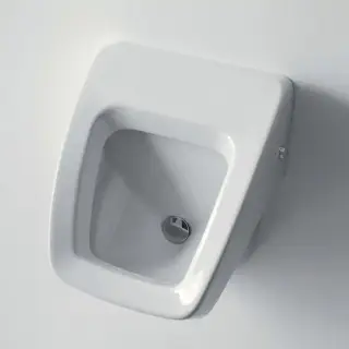 Kerasan Comunita Писсуар подвесной в комплекте с сифоном и крепежом, цвет: белый