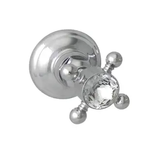 Nicolazzi Half Dome Crystal Вентиль запорный 1/2”, цвет: хром