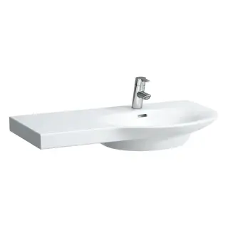 Laufen Palace Раковина на столешницу 90х46см, с 1 отв., столешница слева, цвет: белый