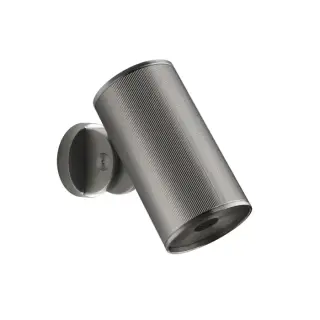 Gessi 316 Rigato Верхний душ Ø7.9см., с настенным креплением, распыление, цвет: Steel Brushed