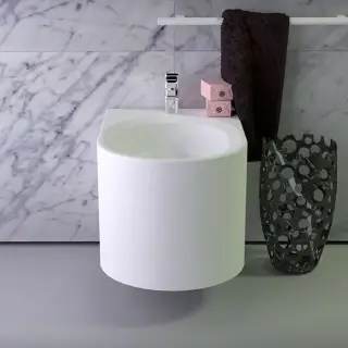 KNIEF Glow Биде подвесное 52x 9x34см, цвет: белый