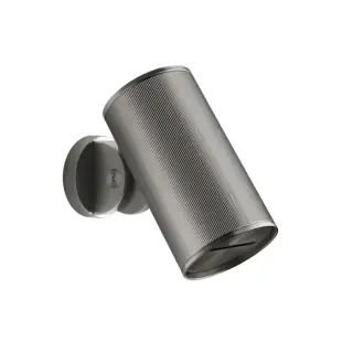 Gessi 316 Rigato Верхний душ Ø79 мм., с настенным креплением, водопад, цвет Steel Brushed