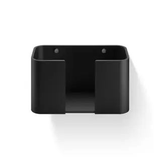 Decor Walther Black Stone WPTB Держатель для бумажных полотенец, подвесной, цвет: черный матовый / хром