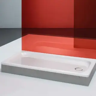 Bette Душевой поддон 140x100x6.5см, прямоугольный, D9см, с противоскользящим покрытием. цвет: белый