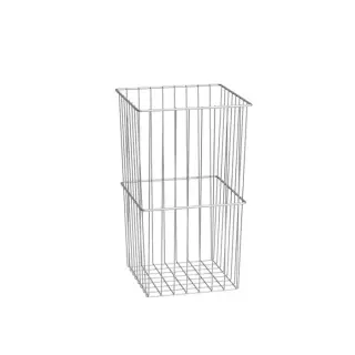 Laufen Base Бельевая корзина для высоких шкафов, 27x27x45см., цвет: хром