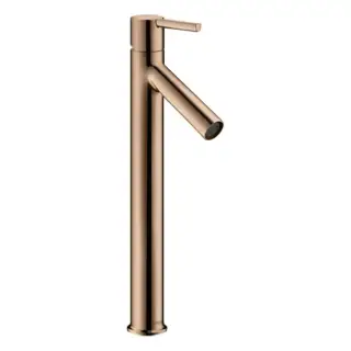 Axor Starck Смеситель для раковины 250, на 1 отв., высокий, цвет: полированное красное золото