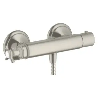 Axor Montreux Смеситель для душа, термостатический, настенный, цвет: сталь