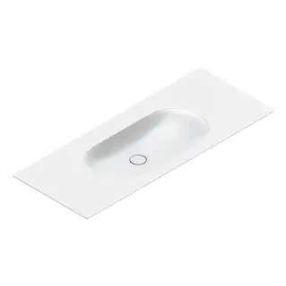 Catalano Sfera Раковина консоль 125x50см, без отв., цвет: белый матовый