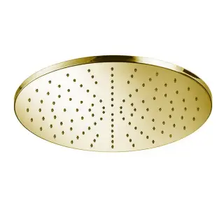 Almar Душевая лейка потолочная встраив., 38х38см, 1 режим, цвет: золото PVD