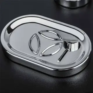 Colombo Road Мыльница настольная, цвет: хром