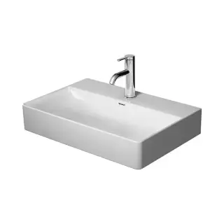 Duravit DuraSquare Раковина накладная 60x40см., с 3 отв., цвет: белый