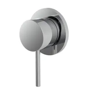 Fima Carlo Frattini Spillo Up F3033N1CR Однорычажный встраиваемый смеситель для ванны и душа, внешняя часть, цвет: хром