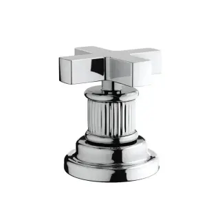 Nicolazzi Pantheon Запорный кран, на 1 отв., цвет: хром