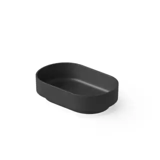 Dea Design Washbasins Раковина 56х36х15см., накладная, без отв., Solid Surface, цвет: Black №16