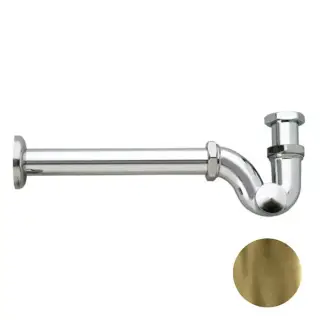 Nicolazzi Complementi Сифон S 1”1/4 без донного клапана для биде, цвет: бронза