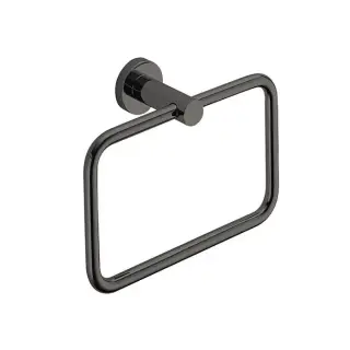 Colombo Plus Полотенцедержатель кольцо, цвет: PVD графит полированный