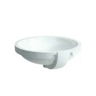 Laufen Pro Раковина 42x42x12см, встраиваемая снизу, без отверстия, цвет: белый