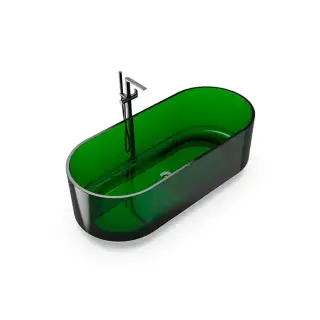 Knief Ellipse shape Ванна отдельностоящая 170x75x56см., из полимерного материала, цвет: Aventurin # 080