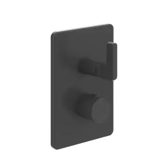 Gessi Inciso- Термостатический смеситель на 1 выход, внешняя часть, цвет: black XL