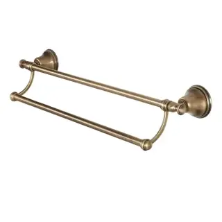 TW Harmony 012, полотенцедержатель двойной 58см, подвесной, цвет: бронза
