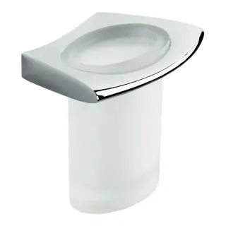 Colombo Land Стакан подвесной, цвет: хром/матовое стекло