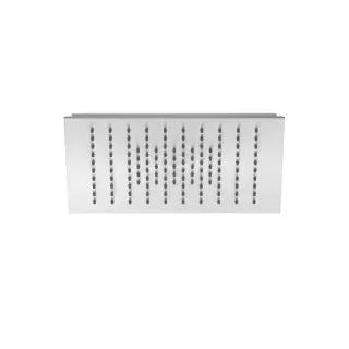 Fantini Acquafit Верхний душ 30х30см., встраиваемый в потолок, цвет: Матовая натуральная сталь