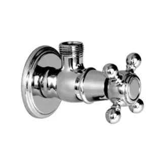 Fima Carlo Frattini Complementi Bagno Угловой вентиль, со сливом, 1/2&quot;, цвет: хром