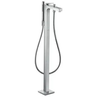 Axor Citterio Смеситель для ванны, напольный, с текстурой, внешняя часть, цвет: хром