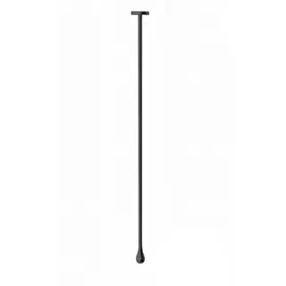 Gessi Goccia Смеситель для раковины, потолочный, электронный, с кран-фильтром для регулировки температуры и напора воды, внешняя часть, цвет: Black XL