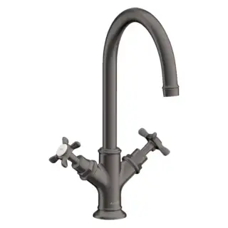 Axor Montreux Смеситель для раковины, для 1 отв., цвет: шлифованный черный хром