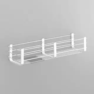 Colombo Complimenti Двойная полка 44x11см, цвет: белый матовый