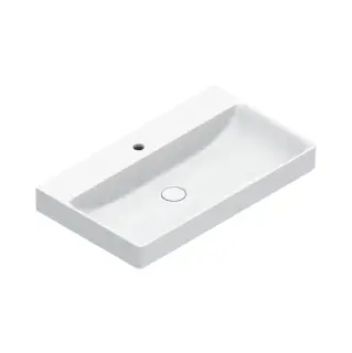 Catalano Green Раковина 80x47см, с 1 отв., цвет: белый глянцевый