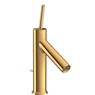 Axor Starck Cмеситель для раковины 90, на 1 отв., с донным клапаном, цвет: полированное золото