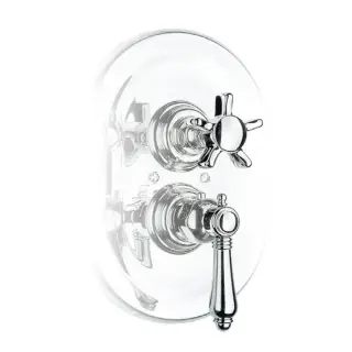 Nicolazzi Dames Anglaises Смеситель для душа, встраиваемый, 3/4” с запорным вентилем, цвет: хром