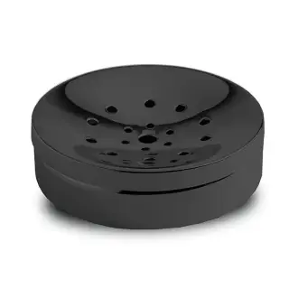 3SC Metal Tonda Мыльница настольная, цвет: черный матовый