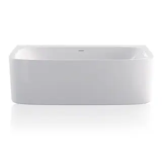 Knief Summer Wall Ванна пристенная 190x100x60см., щелевой перелив, цвет: белый