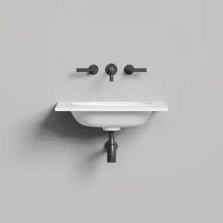 Salini Onda Flow Square Essentials Раковина 60х50х14см., подвесная, 1 отв., цвет: белый матовый