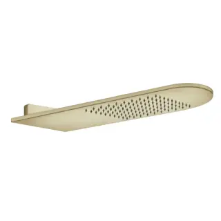 Gessi Shower316 Душевая головка для настенного крепления 62x20cм., цвет: Brushed Brass PVD