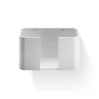 Decor Walther Stone WPTB Держатель для бумажных полотенец, подвесной, цвет: белый / сталь матовая