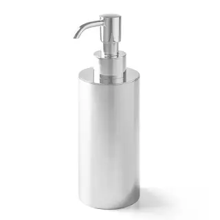 3SC Metal Tonda Дозатор для жидкого мыла, настольный, цвет: белый матовый