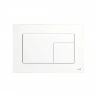 TECEvelvet Панель смыва для унитаза, цвет: Bianco Kos/Белый