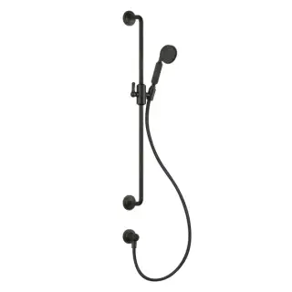 Gessi Venti20 Штанга для душа 80см., с ручным душем, шлангом 150см. и подводом воды, цвет: Aged Bronze