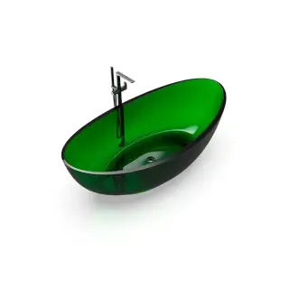 Knief Oval Shape Ванна отдельностоящая 180х93x56см., из полимерного материала, цвет: Aventurin # 080