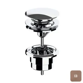 Almar Mixers Донный клапан 1&quot;1/4 для раковины, цвет: медь брашированная PVD