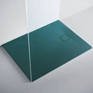 Salini Oasi Поддон 120х90х3см, с сифоном, материал: S-Stone, цвет: RAL6004 матовый