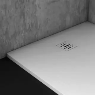 Globo Docciapietra Душевой поддон 100х100х3см., из минерального мрамора, цвет: белый