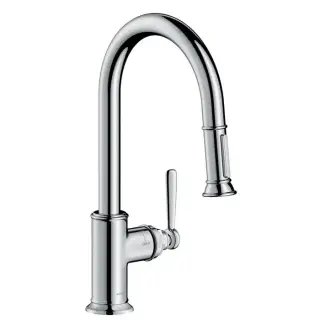 Axor Montreux Смеситель для кухни, однорычажный, на 1 отв., с выдвижной лейкой, цвет: хром