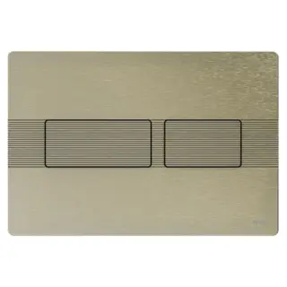 TECEsolid Панель смыва с двойной системой смыва для унитаза, цвет: никель